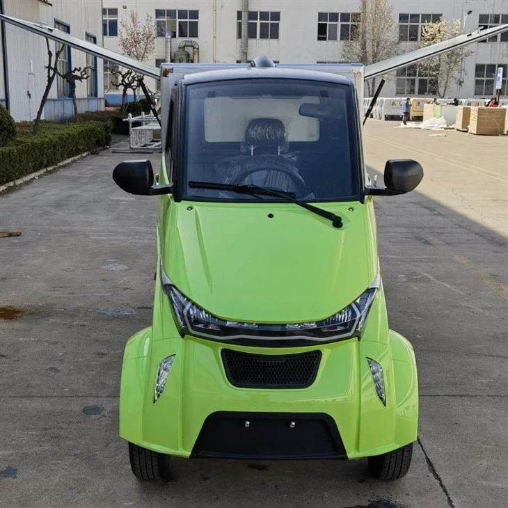 Chinese EEC L7e Mini Electric 4 Wheel Cargo Truck Food Delivery Truck