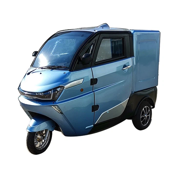 Adult Electric Tricycle With Folding Cargo Box