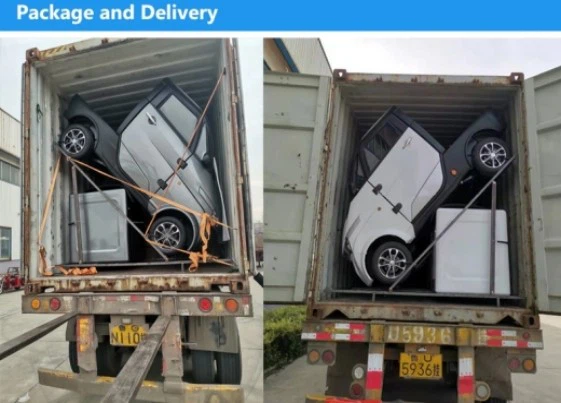 EEC Enclosed Tricycle Tuk Tuk Electric Motorcycle Vehicle Three-wheel For Pickup Delivery