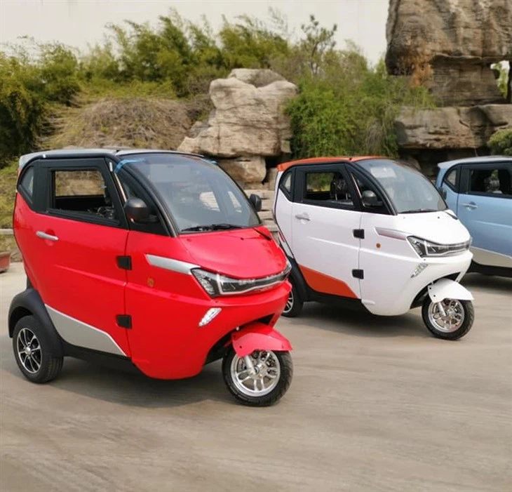 EEC L2E 3Kw 3-wheel Type Enclosed Mini Electric Car For Passenger
