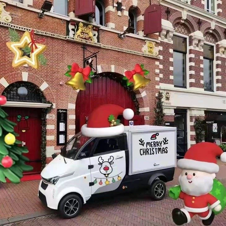 Electric Mini Truck Van 4KW 5KW Pickup Cargo Delivery Car EEC COC DOT