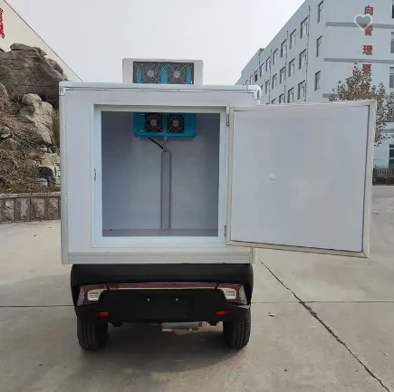 China Electric Utility Truck Freight Vehicle For Delivery